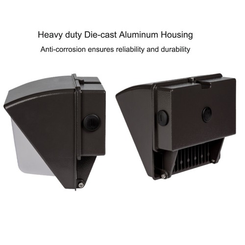 LED 15W Wall Pack Mount Light Fixture Outdoor Security IP65 Commercial Area Lamp - Picture 14 of 24