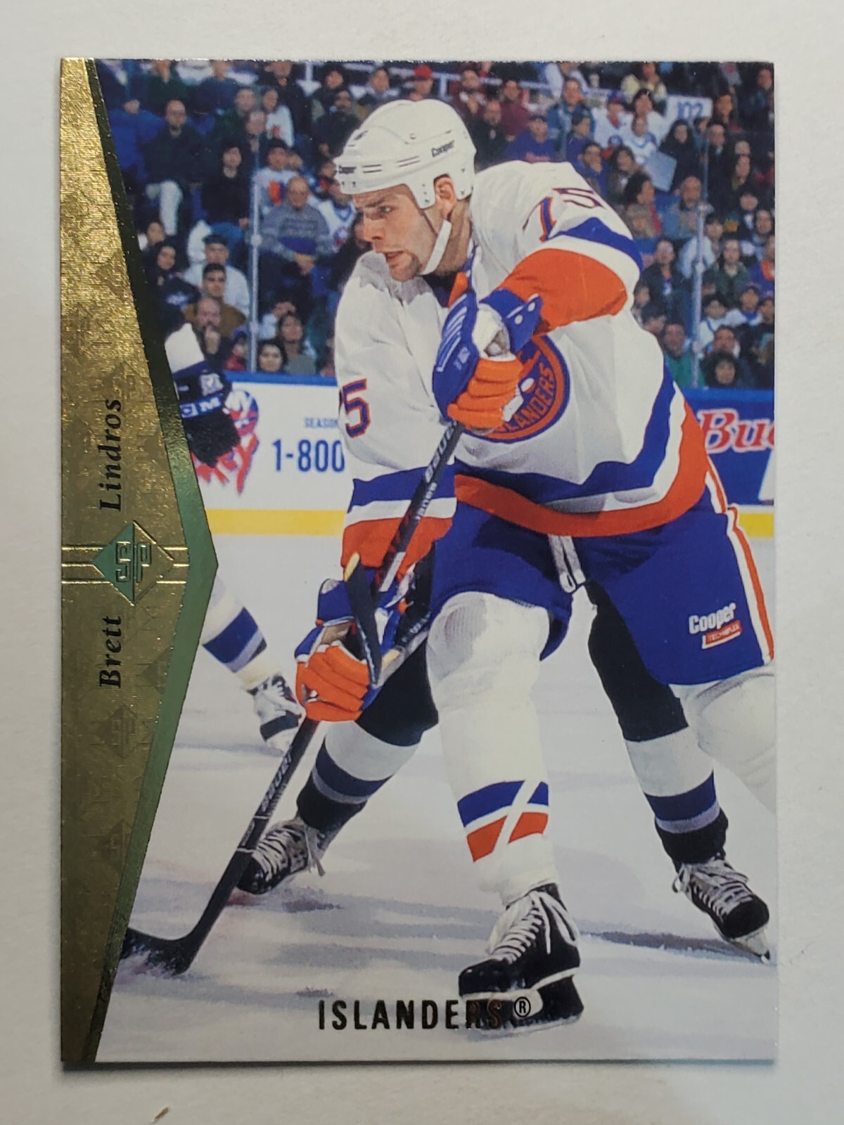 1994-95 SP #70 Brett Lindros ~ New York Islanders