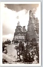 POSTCARD RPPC QUEEEN VICTORIA BRYCE CANYON NATIONAL PARK UTAH