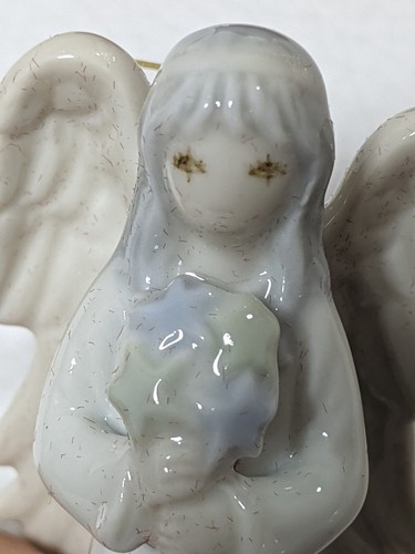 Flavia Weedn For Roman Ornament Porcelain Angel Flowers 1st Annual Anime 1984 - Picture 9 of 11