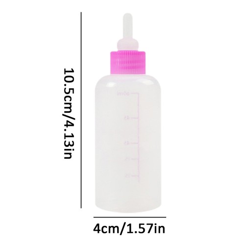 1 set Pet Feeding Bottle Kit Pet Nursing Kit Puppy Small Animal Syringe Feeding - Picture 10 of 16