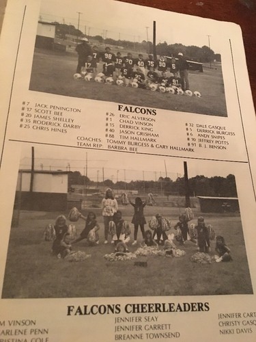 1988 Muscle Shoals Alabama Pee Wee Football Program - Imagen 2 de 3