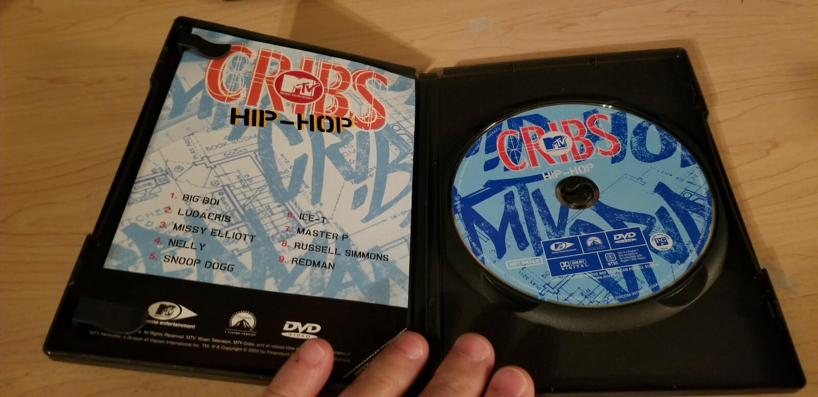 075 MTV Cribs HipHop DVD, Mariah Carey SteveO Chris Pontius Michael