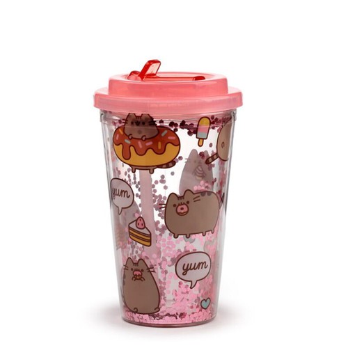 Pusheen the Cat Tazza da Caffè Isolata Tazza Termica Tazza 500 ml - Foto 2 di 7