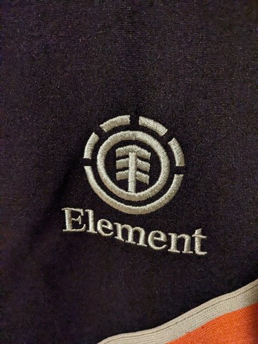 Vintage Y2K Element Bam Margera Brown Large Track Jacket - Picture 2 of 6