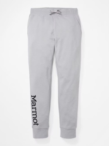 Marmot Men's Coastal Logo Jogger Pants 31" Inseam Sleet Heather Size XXL $54 - Picture 3 of 5
