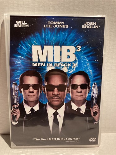 Men In Black 1, 2 & 3 MIB DVD Lot Tommy Lee Jones Will Smith (MH138) - Picture 6 of 8