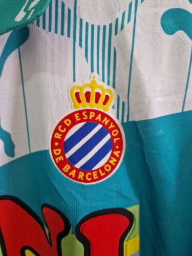CAMISETA ORIGINAL RCD ESPANYOL PUMA 1995 1996 AWAY SHIRT M VINTAGE TRIKOT MAGLIA - Imagen 2 de 7