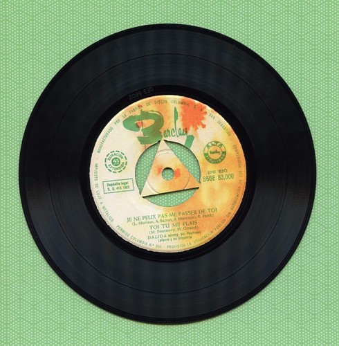 DALIDA / Le Petit Gonzalez - Toi Tu / BARCLAY SBGE 83000 Press Spain 1962 EP EX - Picture 5 of 5