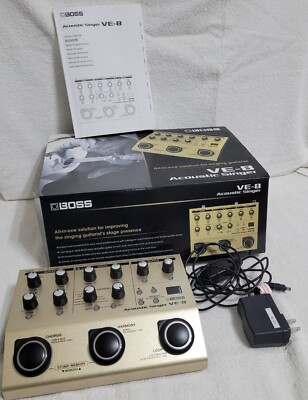 BOSS VE-8 Acoustic Singer Acoustic