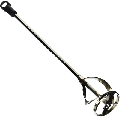 Drill Paint Mixer Fits All Drills Zinc Plated Steel Easy to Clean