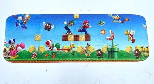 Super Mario Hallway Runner Rugs Bedside Carpet Washable 2X6 FT Rubber Backing - Picture 3 of 5