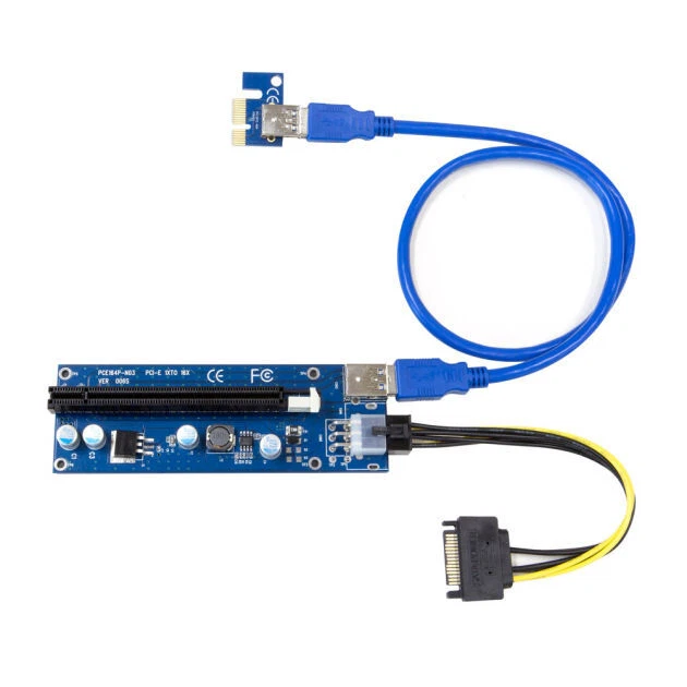 Kingwin PCI-07 USB3.0 PCI-E 1x to 16x Riser Card - Image 3 of 3