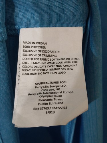 Grand Slam Performance Men's Short Sleeve Golf Polo Shirt Size Medium Blue - Bild 5 von 13