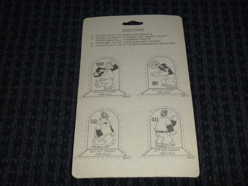 NOS Vtg 1989 Ja-Ru Popeye Duck Shoot Toy Sealed - Picture 7 of 7