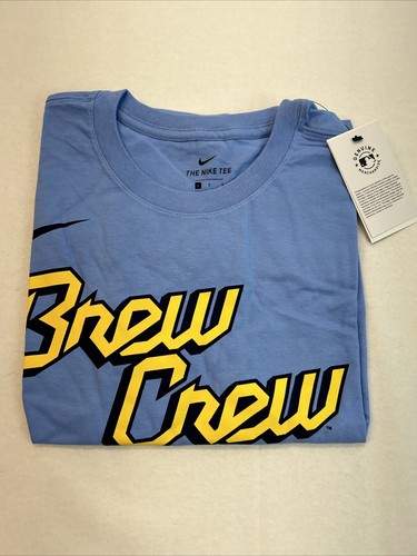 Nike City Connect Christian Yelich T-Shirt Gr. Large Milwaukee Brewers MLB #22 - Bild 3 von 9