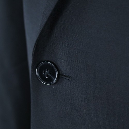 Mens DANIEL HECHTER Sport Coat 42R US Size Black Wool Blazer Jacket - Picture 7 of 14