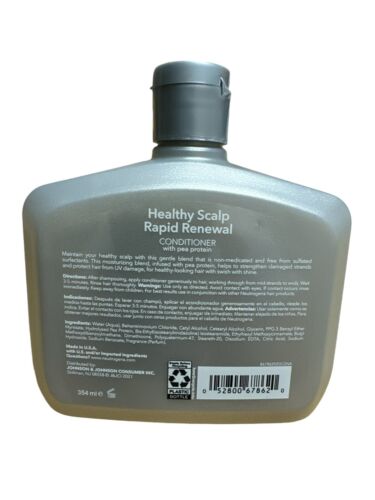 Neutrogena Acondicionador de Renovación Rápida para Cuero Cabelludo Saludable con Proteína de Guisante 12 Fl Oz Nuevo - Imagen 2 de 2