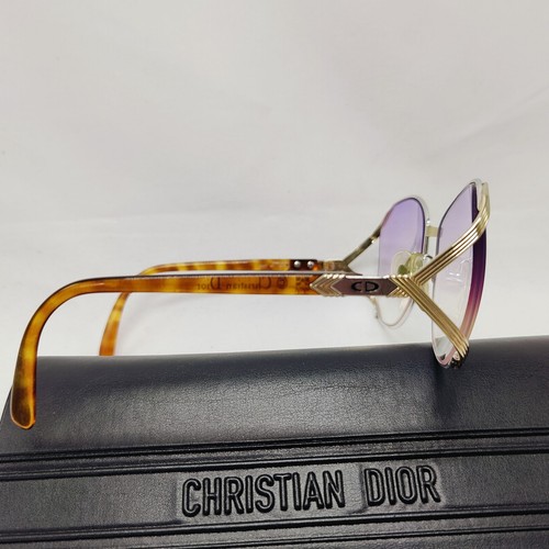 Christian Dior Glasses Frame 2227 47 58-16 Butterfly Optyl Metal Gold Austria + - Bild 4 von 9