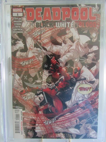 Marvel Deadpool: Black, White & Blood #1 10/21 CGC 9.8 - Picture 2 of 5