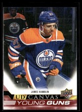 2022-23 Upper Deck Young Guns UD Canvas James Hamblin #C375