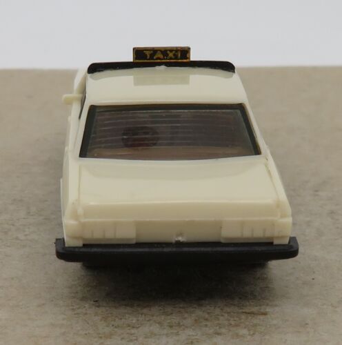 Micro Herpa Ho 1/87 Ford Granada Ghia 2.8 I Taxi Crema No. Box - Foto 4 di 6