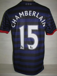 #15 CHAMBERLAIN ARSENAL 2012-13 AWAY SHIRT JERSEY SIZE S | eBay