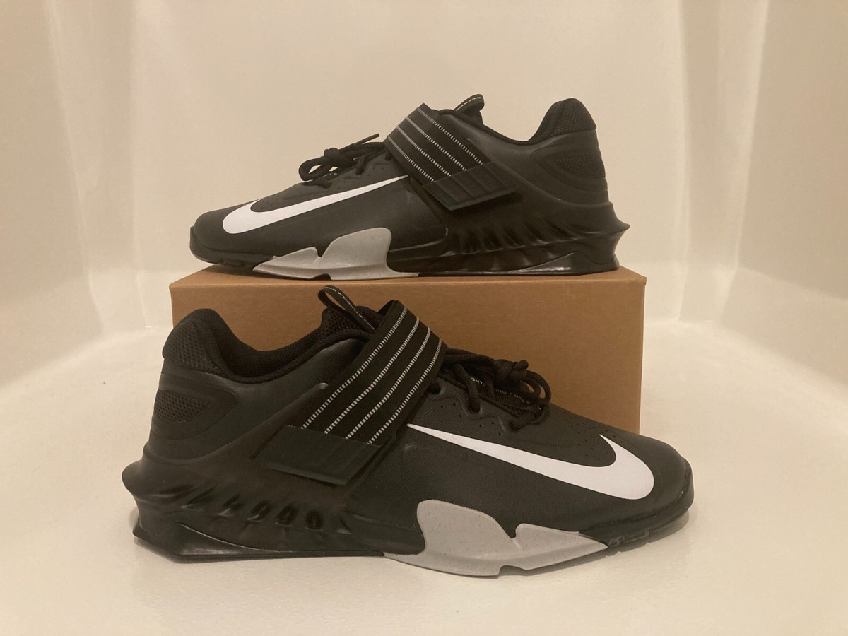 Sz 13 Men - SAMPLE Nike Savaleos Weightlifting Black White