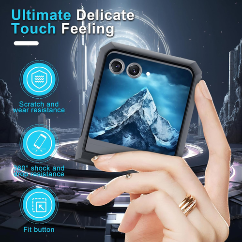 For Motorola Razr 2024 Case with Military Grade Shockproof Protective Back Cover - Picture 6 of 12