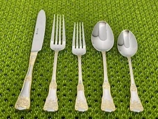 Royal Albert OLD COUNTRY ROSES Stainless Gold Accent NEW Flatware CHOICE E55N