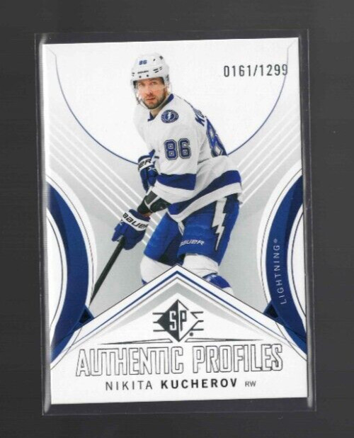 Nikita Kucherov 2024-25 SP Authentic Profiles #AP-16 Lightning SP 161  /1299