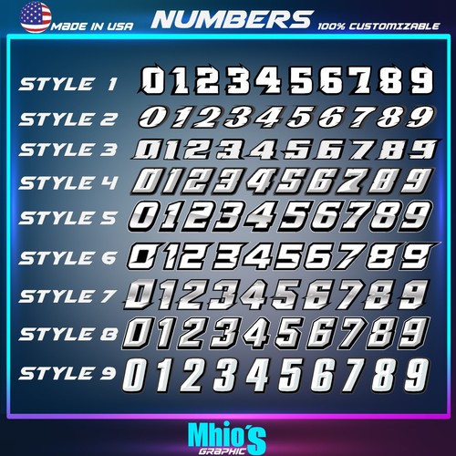 Yamaha YFZ 450 graphics kit 2003 2004 2005 2006 2007 2008 stickers decals kit - Foto 5 di 5