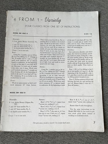 Strick- & Aussaatzeitschriften der frühen 1940er Jahre - Einfachheit, Bienenstock, Amerika & Botanik - Bild 16 von 18