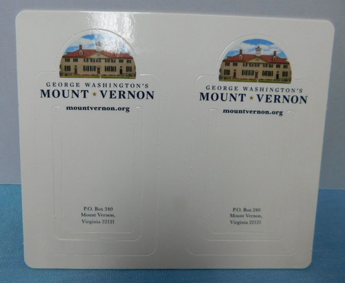 George Washington's Mount Vernon ~ promotional plastic bookmarks + 3 Post Cards - Picture 3 of 8
