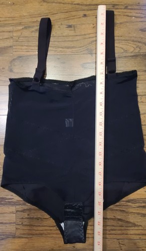 60/70's Panty Girdle Body Shaper High Waisted Underbreast With Adj Straps Vtg - Picture 11 of 11
