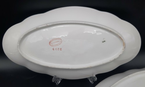 RUNDER SERVIERTELLER, OVAL, RAVIERA, SAUCIERE Rosengold GINORI  - Bild 13 von 13