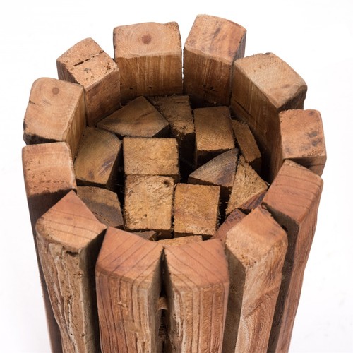 BLUMEN PODEST "SPIRA 55" | Holz | Kerzensäule, Windlichtsäule, Pflanzenständer - Bild 4 von 6