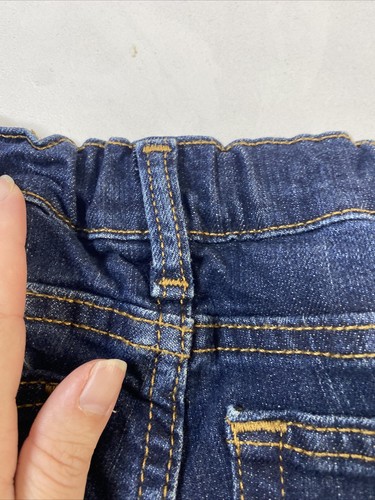 Boys Wrangler Size 14 Bootcut Blue Jeans With Adjustable Waist - Picture 10 of 12