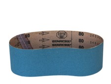 Sanding Belts 3 X 18 German Zirconia Cloth Sander Belts, 12 Pack (100 Grit)
