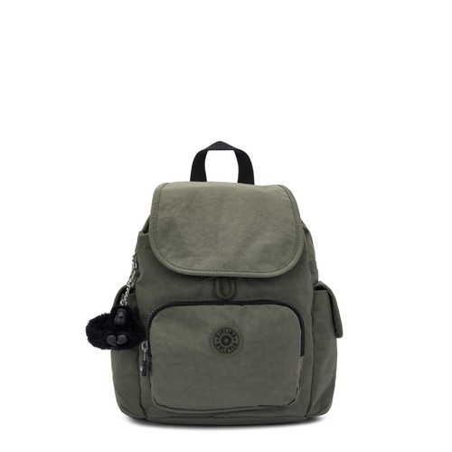 Mochila Kipling CITY PACK MINI Pequeña GREEN MUSGO PRECIO DE VENTA SUGERIDO POR EL FABRICANTE 88 £ - Imagen 1 de 7