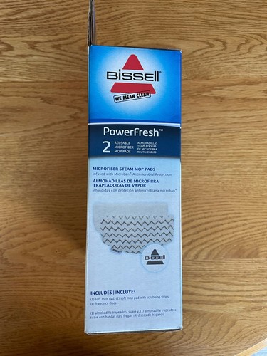Bissell PowerFresh 2 Reusable Mop Pads & 4 Scented Discs - Fits all 1940 Models - Picture 3 of 6