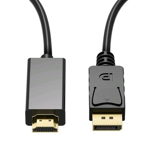 DisplayPort Stecker auf HDMI Stecker Adapterkabel 1,8/3 Meter Hochwertig - Bild 5 von 8