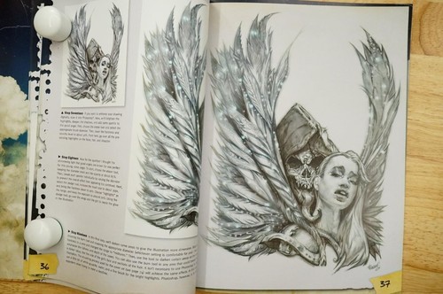 Fantasy Underground How To Draw Fallen Angels Draw Paint Art Walter Foster Book - Imagen 5 de 6