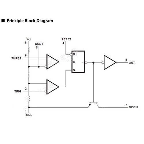 8 Pin NE555P NE555 DIP-8 SOP-8 Single Channel High-Precision Timer Oscillator IC - Picture 8 of 17
