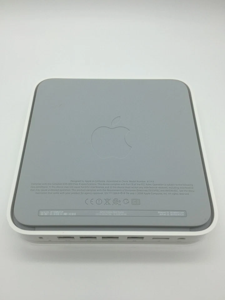 Apple A1143 AirPort Extreme Base Station No Power Cable Free Shipping - Image 3 of 3