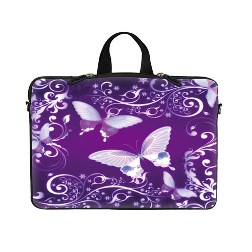 14 Inch Laptop Sleeve Carry Bag w/ Hidden Handle for MacBook Air Chromebook PC - Picture 4 of 27