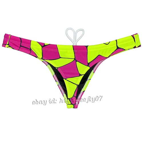 Men's Art Swimwear Surf Beach Swimsuit Brazilian Bikini Bulge Pouch Swim Thong - Picture 99 of 210