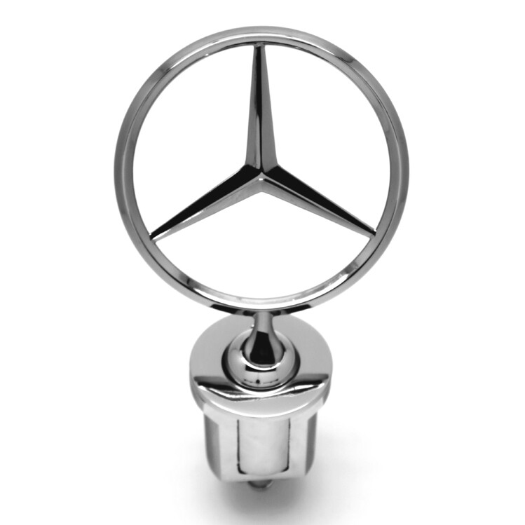 Estrella Mercedes Benz emblema extraíble anti robo original alta calidad