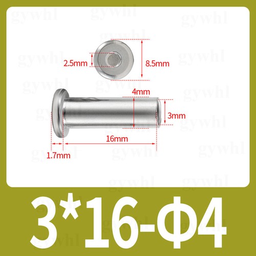 Stainless Steel A2 Sleeve Nuts M2-M10 Flat Head Hexagon Socket Furniture Nut Cap - Picture 36 of 151