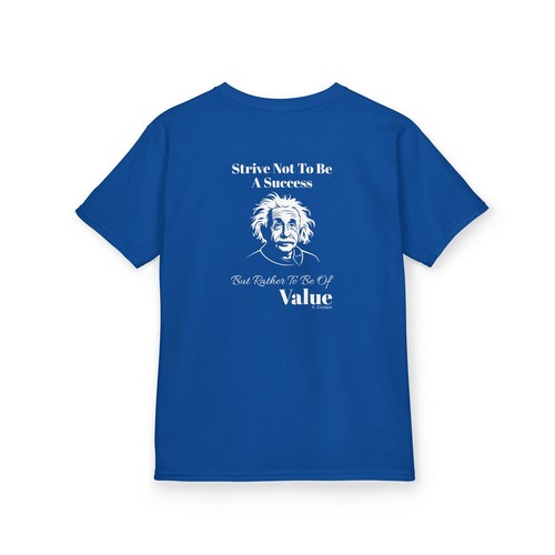 A. EINSTEIN QUOTES, KIDS GILDAN 3 SIZES/6 COLORS, PRINTED IN USA, FREE SHIPPING! - Picture 11 of 25